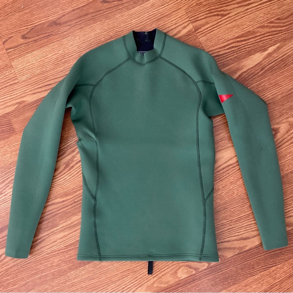 Men's Olive 1.5 mm Wetsuit Top